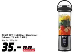 Saturn NINJA BC151EUBK Blast Standmixer Schwarz Angebot