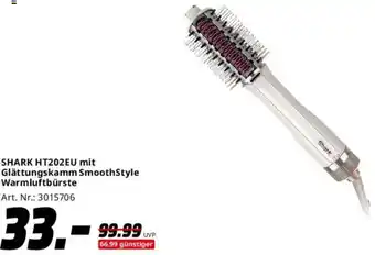 Saturn SHARK HT202EU mit Glättungskamm SmoothStyle Warmluftbürste Angebot