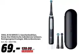 Saturn ORAL-BIO SERIES 3, Geschenkedition, Reise-Etui Elektrische Zahnbürste Schwarz Angebot