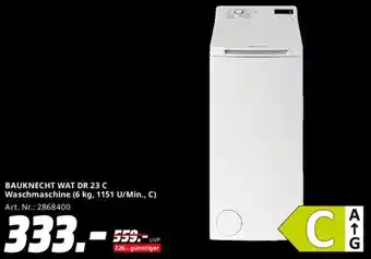 Saturn BAUKNECHT WAT DR 23 C Waschmaschine Angebot