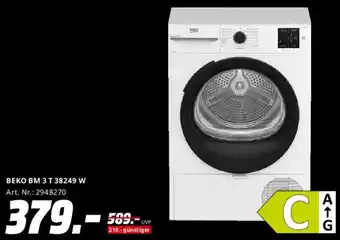 Saturn BEKO BM 3 T 38249 W Angebot