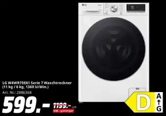 Saturn LG W4WR70E61 Serie 7 Waschtrockner Angebot