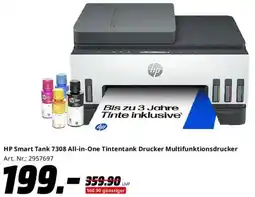 Saturn HP Smart Tank 7308 All-in-One Tintentank Drucker Multifunktionsdrucker Angebot