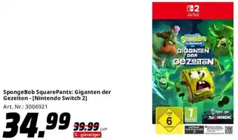 Saturn SpongeBob SquarePants: Giganten der Gezeiten - [Nintendo Switch 2] Angebot
