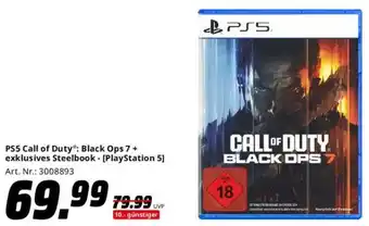 Saturn PS5 Call of Duty: Black Ops 7+ exklusives Steelbook - [PlayStation 5] Angebot