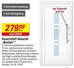 toom Baumarkt Kunststoff-Haustür ,,Boston" Angebot