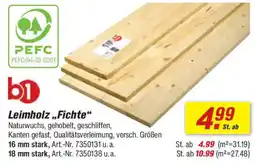 toom Baumarkt b1 Leimholz ,,Fichte" Angebot