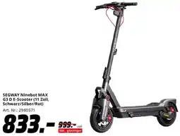 Saturn SEGWAY Ninebot MAX G3 D E-Scooter Angebot