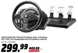 Saturn THRUSTMASTER T300 RS GT Edition (inkl. 3-Pedalset, PS4/PS3/PC) Kompatibel mit PS5-Spielen Lenkrad Angebot