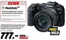 Saturn CANON EOS RP Kit Systemkamera mit Objektiv 24-105 mm, 7,5 cm Display Touchscreen, WLAN Angebot