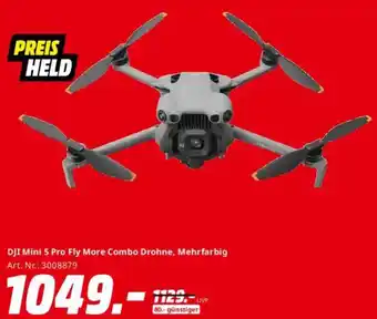 Saturn DJI Mini 5 Pro Fly More Combo Drohne, Mehrfarbig Angebot