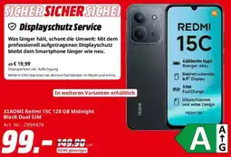 Saturn XIAOMI Redmi 15C 128 GB Midnight Black Dual SIM Angebot