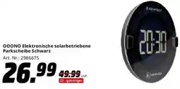 Saturn OOONO Elektronische solarbetriebene Parkscheibe Schwarz Angebot
