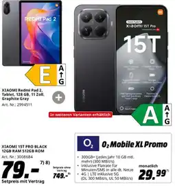 Saturn XIAOMI 15T PRO BLACK 12GB RAM 512GB ROM Angebot