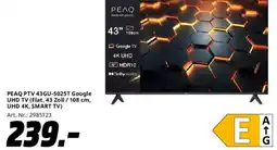 Saturn PEAQ PTV 43GU-5025T Google UHD TV Angebot
