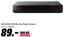 Saturn SONY BDP-S1700 Blu-Ray Player Schwarz Angebot