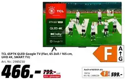 Saturn TCL 65P7K QLED Google TV Angebot