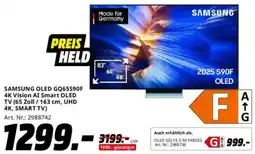 Saturn SAMSUNG OLED GQ65590F 4K Vision AI Smart OLED TV Angebot