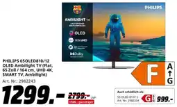Saturn PHILIPS 650LED810/12 OLED Ambilight TV Angebot