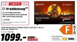 Saturn SONY BRAVIA 8A K-55XR8A OLED TV Angebot