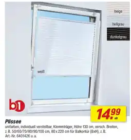 toom Baumarkt b1 Plissee Angebot