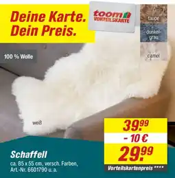toom Baumarkt Schaffell Angebot