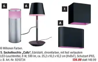 toom Baumarkt Hue Outdoor-Leuchten - 5. Sockelleuchte,,Calla" Angebot