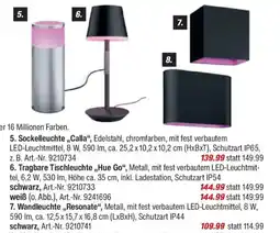 toom Baumarkt Hue Outdoor-Leuchten - 7. Wandleuchte,,Resonate" Angebot