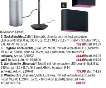 toom Baumarkt Hue Outdoor-Leuchten - 8. Wandleuchte,,Dymera" Angebot