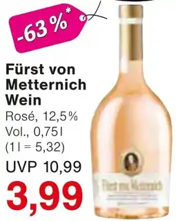 Wiglo Wunderland Fürst von Metternich Wein Angebot