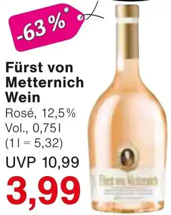 Wiglo Wunderland Fürst von Metternich Wein Angebot