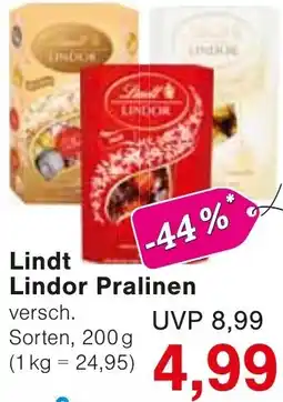 Wiglo Wunderland Lindt Lindor Pralinen Angebot