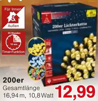 Wiglo Wunderland 200er Lichterkette Angebot