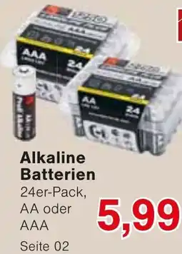 Wiglo Wunderland Alkaline Batterien Angebot