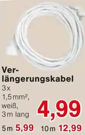 Wiglo Wunderland Verlängerungskabel Angebot