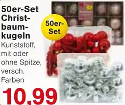 Wiglo Wunderland 50er-Set Christbaumkugeln Angebot