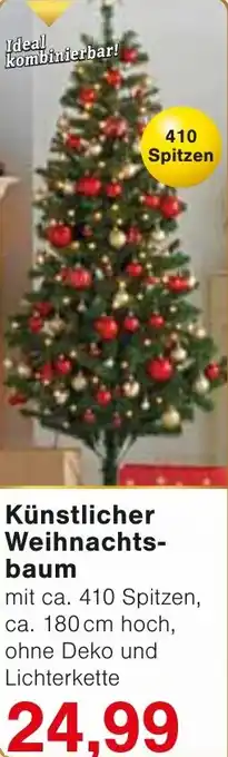 Wiglo Wunderland Künstlicher Weihnachtsbaum Angebot