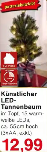 Wiglo Wunderland Künstlicher LED- Tannenbaum Angebot