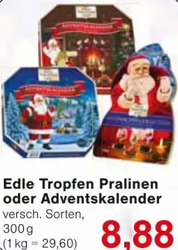 Wiglo Wunderland Edle Tropfen Pralinen oder Adventskalender Angebot