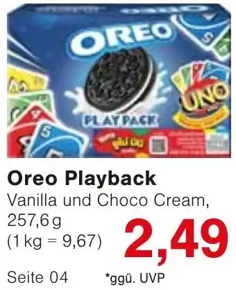 Wiglo Wunderland Oreo Playback Angebot