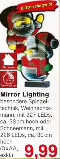 Wiglo Wunderland Mirror Lighting Angebot