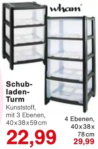 Wiglo Wunderland wham Schubladen- Turm Angebot