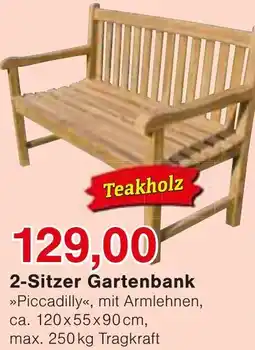 Wiglo Wunderland 2-Sitzer Gartenbank Angebot