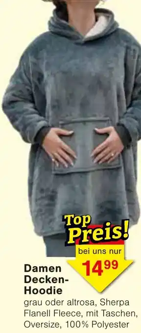 Wiglo Wunderland Damen Decken- Hoodie Angebot