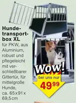Wiglo Wunderland Hundetransportbox XL Angebot