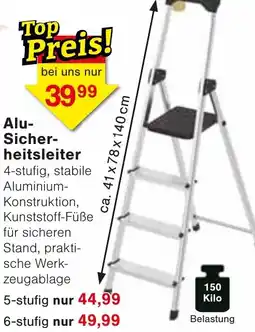 Wiglo Wunderland Alu- Sicherheitsleiter Angebot