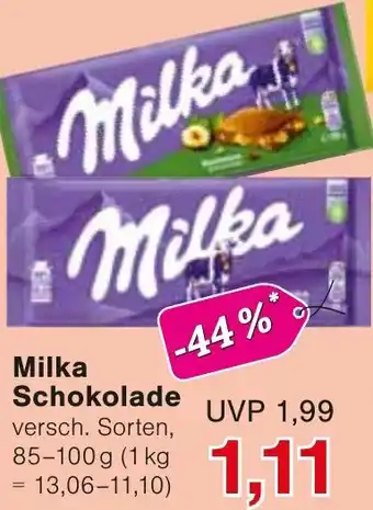 Wiglo Wunderland Milka Schokolade Angebot