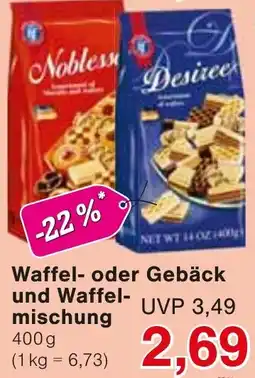 Wiglo Wunderland Waffel- oder Gebäck und Waffelmischung Angebot