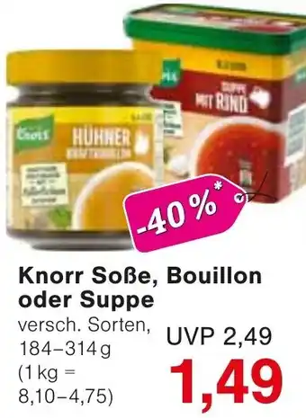 Wiglo Wunderland Knorr Soße, Bouillon oder Suppe Angebot