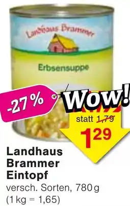 Wiglo Wunderland Landhaus Brammer Eintopf Angebot